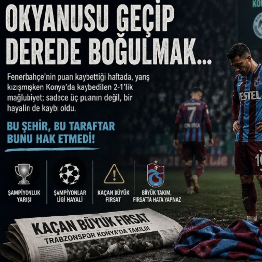 Okyanusu Geçip Derede Boğulmak…