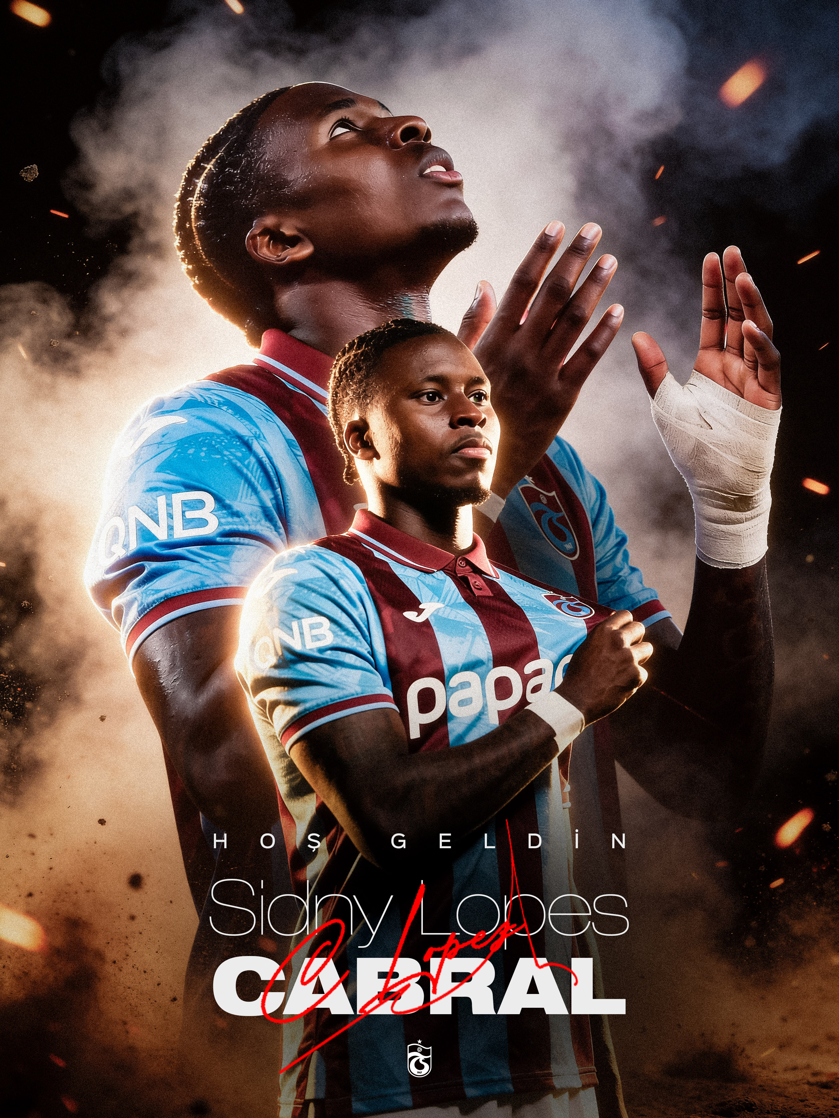 Fırtına’da Yılın Bombası Patladı: Sidny Lopes Cabral Resmen Trabzonspor’da!