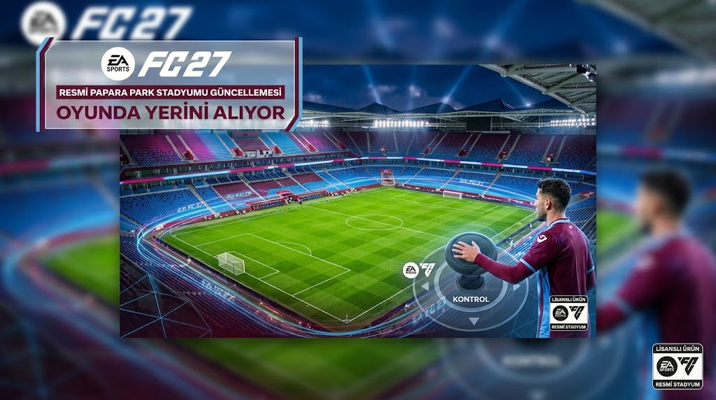 Trabzonspor'dan EA FC 27 Hamlesi: Papara Park İçin Görüşmeler Başladı